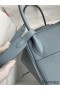 Hermes Lindy 26 Handmade Bag In Blue Lin Evercolor Leather
