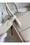 Hermes Lindy 26 Handmade Bag In Craie Clemence Leather