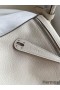 Hermes Lindy 26 Handmade Bag In Craie Clemence Leather