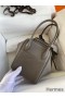 Hermes Lindy 26 Handmade Bag In Etain Clemence Leather