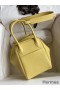 Hermes Lindy 26 Handmade Bag In Jaune Poussin Clemence Leather