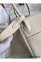 Hermes Lindy 26 Handmade Bag In Nata Clemence Leather