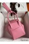 Hermes Lindy 26 Handmade Bag In Rose Confetti Swift Calfskin