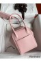 Hermes Lindy 26 Handmade Bag In Rose Sakura Swift Calfskin