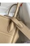 Hermes Lindy 26 Handmade Bag In Trench Evercolor Leather