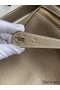 Hermes Lindy 30 Handmade Bag In Taupe Clemence Leather