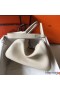 Hermes Lindy 30cm Bag In Beton Clemence Leather GHW