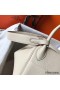 Hermes Lindy 30cm Bag In Beton Clemence Leather GHW