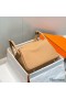 Hermes Lindy 30cm Bag In Chai Clemence Leather GHW