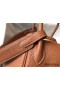 Hermes Lindy 30cm Bag In Gold Clemence Leather PHW