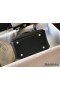 Hermes Lindy Mini Bag In Black Clemence Leather GHW