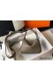 Hermes Lindy Mini Bag In Taupe Clemence Leather GHW