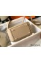 Hermes Lindy Mini Bag In Trench Clemence Leather GHW