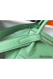 Hermes Lindy Mini Bag In Vert Criquet Clemence Leather GHW