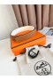 Hermes Luck Reversible Belt 38MM in Epsom Leather with Black Buckle
