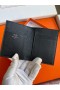 Hermes MC² Euclide Card Holder in Black Shiny Alligator Leather