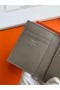 Hermes MC² Euclide Card Holder in Blue Glacier Shiny Alligator Leather