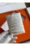 Hermes MC² Euclide Card Holder in Himalaya Niloticus Crocodile Skin