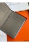 Hermes MC² Euclide Card Holder in Tourterelle Shiny Alligator Leather