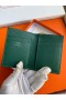 Hermes MC² Euclide Card Holder in Vert Fonce Shiny Alligator Leather