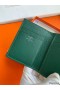 Hermes MC² Euclide Card Holder in Vert Fonce Shiny Alligator Leather