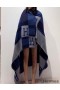 Hermes Marine Avalon Bayadere Throw Blanket
