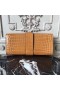 Hermes Medor Clutch Bag In Camarel Crocodile Leather