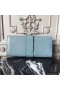 Hermes Medor Clutch Bag In Ciel Crocodile Leather