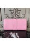 Hermes Medor Clutch Bag In Pink Crocodile Leather