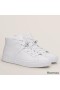 Hermes Men's Daydream High - top Sneakers in White Leather