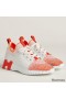 Hermes Men's Depart Sneakers in Orange Gradient Knit