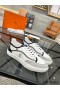 Hermes Men's Get Sneakers in Multicolour Calfskin