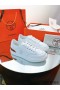 Hermes Men's Get Sneakers in White Calfskin