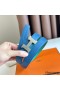 Hermes Mini Constance 24mm Belt in Green Epsom Leather and Blue Swift Leather
