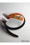 Hermes Mini Constance 24mm Reversible Belt Black/Orange