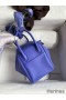 Hermes Mini Lindy Handmade Bag In Lilas Swift Leather