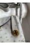 Hermes Mini Lindy Handmade Bag In Pearl Grey Ostrich Leather
