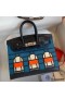 Hermes Night Sac Faubourg Birkin 20 Sellier Limited Edition Bag