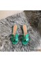Hermes Oasis Sandals In Bamboo Shiny Niloticus Crocodile
