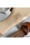 Hermes Oasis Sandals In Brown Shiny Niloticus Crocodile
