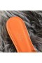 Hermes Oasis Sandals In Orange Epsom Leather