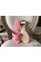 Hermes Oasis Sandals In Pink Epsom Leather