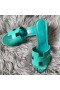 Hermes Oasis Sandals In Vert Veronese Epsom Leather