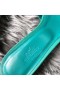 Hermes Oasis Sandals In Vert Veronese Epsom Leather