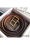 Hermes Officier Belt Buckle & Brown 38MM Strap