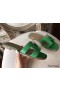 Hermes Oran Sandals In Bamboo Epsom Leather