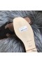 Hermes Oran Sandals In Black Ostrich Leather