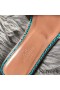 Hermes Oran Sandals In Blue Paon Shiny Niloticus Crocodile