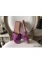 Hermes Oran Sandals In Cyclamen Epsom Leather