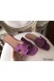Hermes Oran Sandals In Cyclamen Epsom Leather